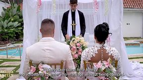 Bride Mariana Bangs the Priest in Bathroom Right After Her Fucking Wedding - HD - 13:32 video - from XXXShake