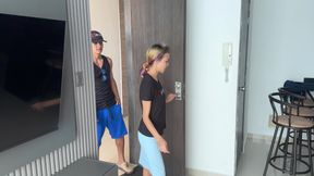 My little neighbor takes advantage of the fact that my wife's cuckold is not there to give me her delicious ass. - 4K - 15:12 video - from xHamster