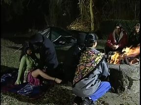 Gypsy couple's hardcore exhibition for fellow campers - SD - 17:16 video - from xHamster