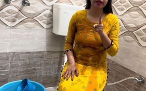 Indian Step Mom Pissing in Washroom Step Son Very Naughty Desi Indian Fucking in Hindi Audio - HD - 9:57 video - from FapHouse