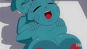 And Gumball Making Sex - HD - 4:07 video - from AniPorn