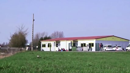 My wife works for a refugee and migrant center - 7:41 video - from Eporner