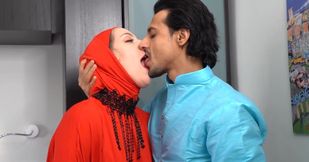 Arab wife treats herself with plenty of dick in foot fetish kinks - HD - 6:10 video - featuring Niks Indian - from Letsporn