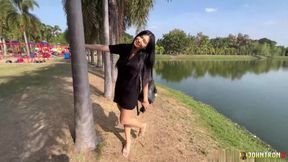 JohnTronX - Chubby Thai girl with big boobs and ass gets fucked hardcore - HD - 13:09 video - from xHamster