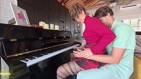 Busted a Nut All Over My Piano Teachers Tits - HD - 15:33 video - from Jizzberry
