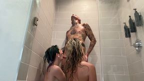 Fit Couple Threesome Fuck Emo Girl In The Shower - Devinrubbedraw - The Mandy Foxxx - Bradley C - 10:28 video - featuring Mandy Foxxx - from AbXXX