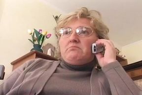 Blonde BBW mature French fucked until creampie - 24:54 video - from xHamster