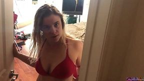 Hot and Horny MILF Gets Sneaky with Young Voyeur - HD - 18:10 video - from Jizzberry