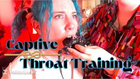 Captive Throat Training - HD - 11:42 video - from Clips4sale