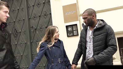Blonde B-Day Slut Cuckold By MONSTER Cock - Natalia Pearl - HD - 12:58 video - from Interracial