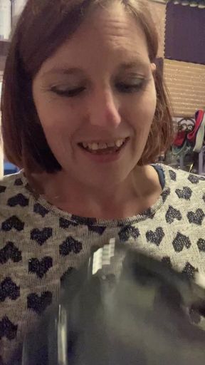 Stepmommy Uses a Catheter to Piss Directly Onto Her Phone - HD - 7:54 video - from FapHouse