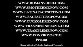 Leslie Fox Tatiana Kush Nikki Sexx and Cali Haze in hot lesbian in nude Face sitting and Big butt ass worship smothering pussy tit smothering and ass licking to orgasm POV upskirt queening and tit smothering 211 - SD - 5:11 video - from Clips4sale