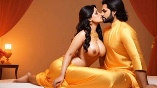 Gorgeous Bhabhi Got From the rear Fluid pie in Indian Saree - HD - 8:02 video - from HentaiGem