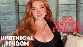 Go Broke for Me Unethical Findom - Homewrecker Financial Domination Goddess Worship Loser Verbal Humiliation Degradation - HD - 5:12 video - from Clips4sale