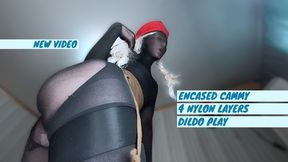 Street Fighter Cammy encasement - HD - 15:00 video - from Clips4sale