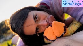 Breathtaking blowjob with feet in socks - HD - 5:32 video - from xHamster