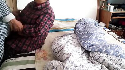 Chinese grandma is being fucked by her kinky younger neighbor - HD - 28:46 video - from MomVids