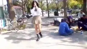 Japanese Exhibi Babe Craves Explicit Public Pleasure Showdown - 106:01 video - from AsianMuffin