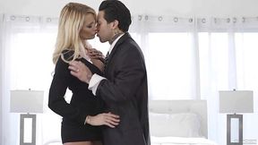Sensual babe Jessica Drake enjoys blind folded sex with her new boyfriend - HD - 7:58 video - from AnySex