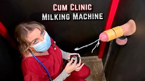 Cum Clinic Gloryhole - Milking Machine Drains Blue Balls - 4K - 1:08 video - from xHamster
