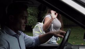olivia nice was out for a leisurely drive when the desire to fuck - HD - 13:57 video - from PornOne