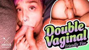 Double Vaginal and Friendly Fire - Hunted Among the Trees Predator Prey Play - HD - 17:10 video - from LoyalFans