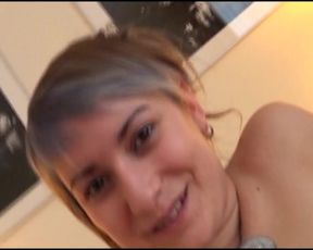 Emo German babe gets sprayed with jizz in the bedroom - SD - 22:26 video - from xHamster