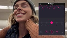 Remote vibrator helps lonely girl to cum in public - HD - 8:03 video - from AnySex
