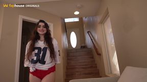College Girl Needs to Win the Bet - 4K - 8:07 video - featuring Lilibet Saunders - from xHamster