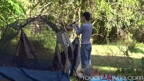 Watching Wifey Fuck Camping Neighbor in Tent - HD - 6:15 video - from Fapnado