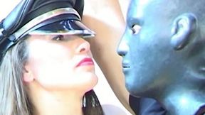 Two kinky babes punish one dude in mask with endless blowjob - SD - 7:20 video - from AnySex