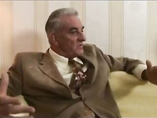 British wife gets spanked and screwed by old stud and hubby - 25:28 video - from Amateur8