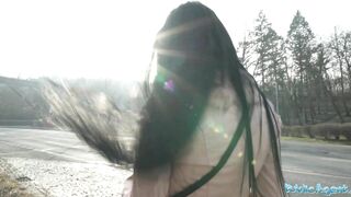 Public Agent A beautifully tanned body bent over and fucked outdoors - HD - 11:57 video - from Cremz