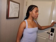 Flexible babe convinces her Personal Trainer to cheat - The Apollo Show x Ami Bue - SD - 13:09 video - from YouPorn