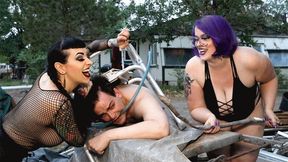 Bottle Fucker | Lady Vi, Goddess Nyx and Aidan Allgood - HD - 6:59 video - from Clips4sale