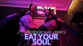 Prey POV: You're a meal for 2 hot Vampires in capes - HD - 11:59 video - from Clips4sale