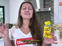 Dani Daniels Attempts Turkish Snacks - HD - 10:01 video - from PornGem