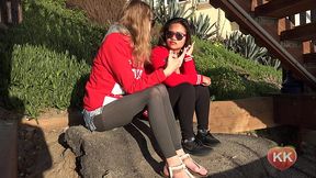 Smoking on Beach - SD - 6:09 video - from XVideosRed