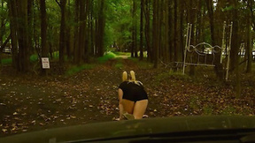 ”19 year old drink piss in the woods & crawls” - HD - 9:13 video - from Faptor