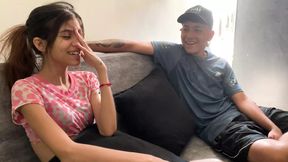 How delicious when my stepsister lets me visit her while she is alone at home - HD - 8:39 video - from xHamster