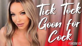 Tick Tock Goon For Cock Femdom JOI Mistress Emily Marilyn - HD - 8:17 video - from Clips4sale