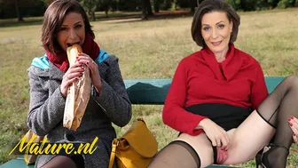 French MILF Seduces Stranger for Public Anal Creampie After Lunch - HD - 10:33 video - from Fucker