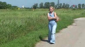 Blonde slut gets her pants wet of piss - 2:46 video - from xHamster