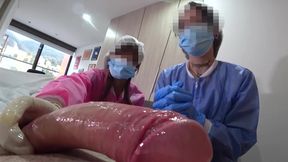 TWO NURSES decided to try out my NEW DICK in practice in Hospital - HD - 11:55 video - from xHamster