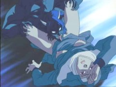 Nun hentai gets her clothes ripped of and licked by hentai monster - 6:10 video - from Pornicom