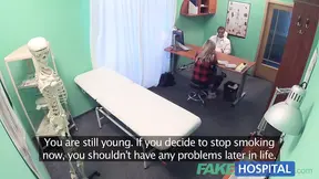 Sex Hospital Petite blonde deepthroats a thick dick - HD - 11:30 video - featuring Cayla Lyons - from Vidzx