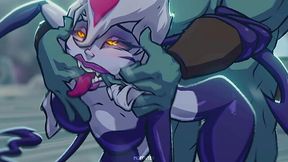 Evelynn Fucked Cold in League of Legends Parody - HD - 11:32 video - from Jizzberry