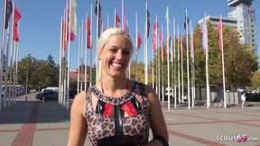 GERMAN SCOUT - REAL PORN BABE BLANCHE BRADBURRY TALK TO POUND AFTER EVENT IN BERLIN - Blanche bradburry - HD - 12:16 video - from Analdin