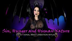 Sin, Hunger and Human Nature - Devotional Masturbation Ritual (Religious Domination, FemDom POV) [4K] | Lady Vi - 4K - 15:22 video - from LoyalFans