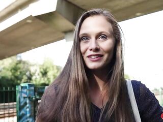 GERMAN SCOUT - Natural Gal Riddy with curly Cunt get multiple Climax at Pick Up Casting - HD - 13:02 video - from FreePorn8